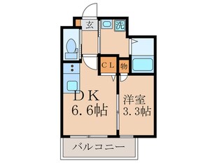 ｓｔ．Ｒｅｓｉｄｅｎｃｅ深草の物件間取画像